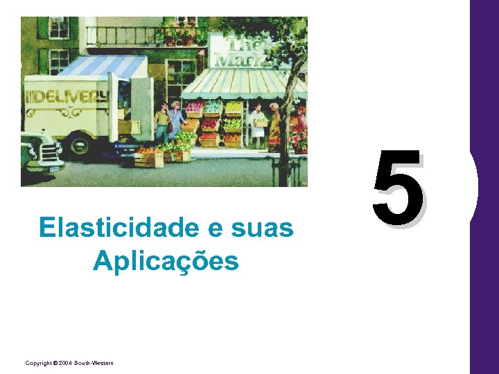 Elasticidade e suas Aplicações Copyright © 2004 South-Western 5 