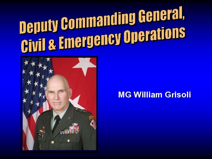 MG William Grisoli 