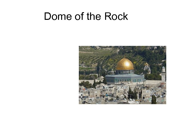 Dome of the Rock 