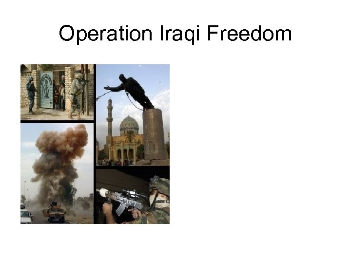 Operation Iraqi Freedom 