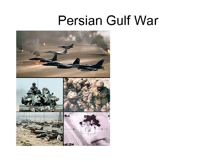 Persian Gulf War 