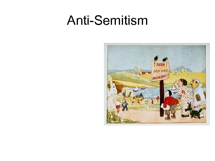 Anti-Semitism 