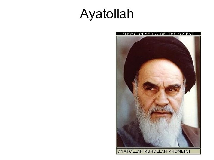 Ayatollah 