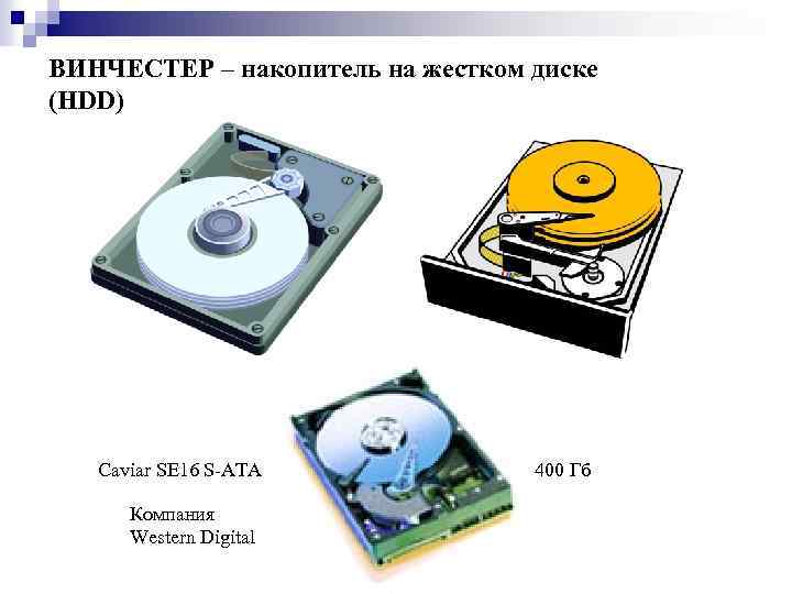 ВИНЧЕСТЕР – накопитель на жестком диске (HDD) Caviar SE 16 S-ATA Компания Western Digital
