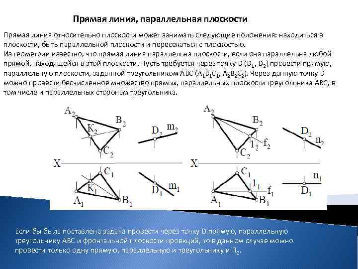 Относительные линии