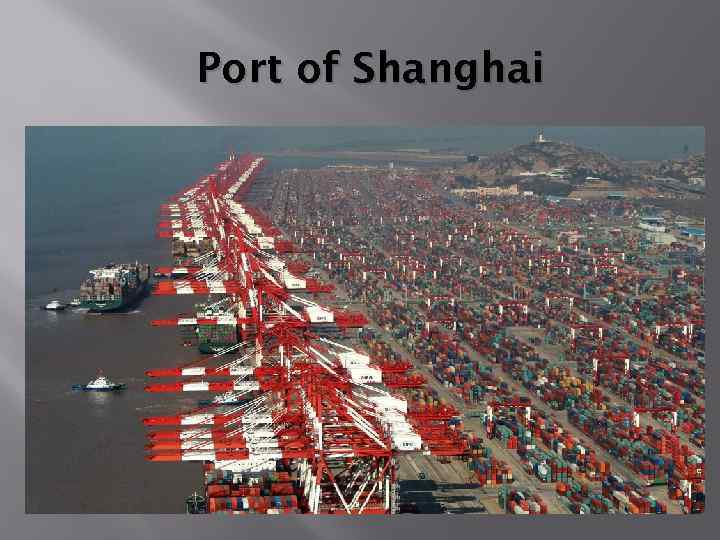 Port of Shanghai 