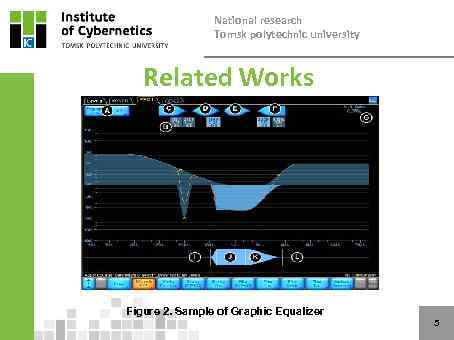 National research Tomsk polytechnic university Related Works Figure 2. Sample of Graphic Equalizer 5