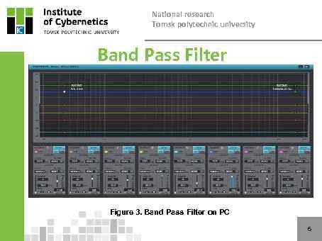 National research Tomsk polytechnic university Band Pass Filter Figure 3. Band Pass Filter on