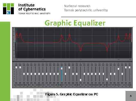 National research Tomsk polytechnic university Graphic Equalizer Figure 5. Graphic Equalizer on PC 8