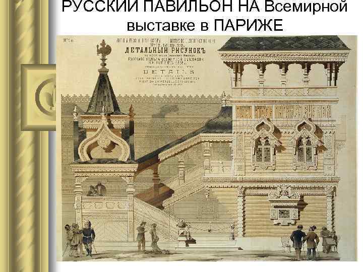 РУССКИЙ ПАВИЛЬОН НА Всемирной выставке в ПАРИЖЕ 