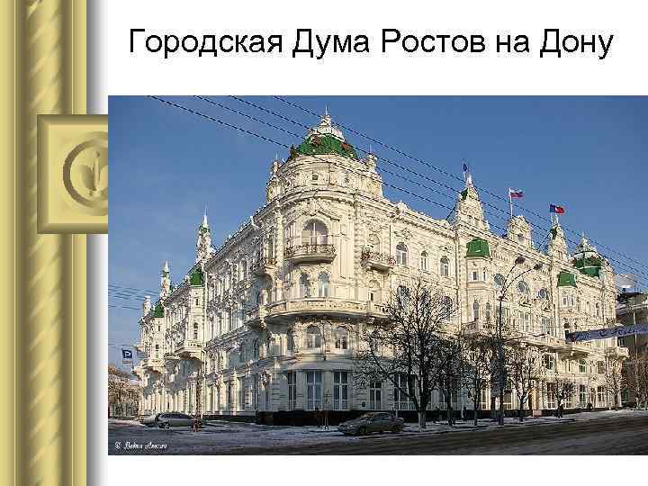 Городская Дума Ростов на Дону 