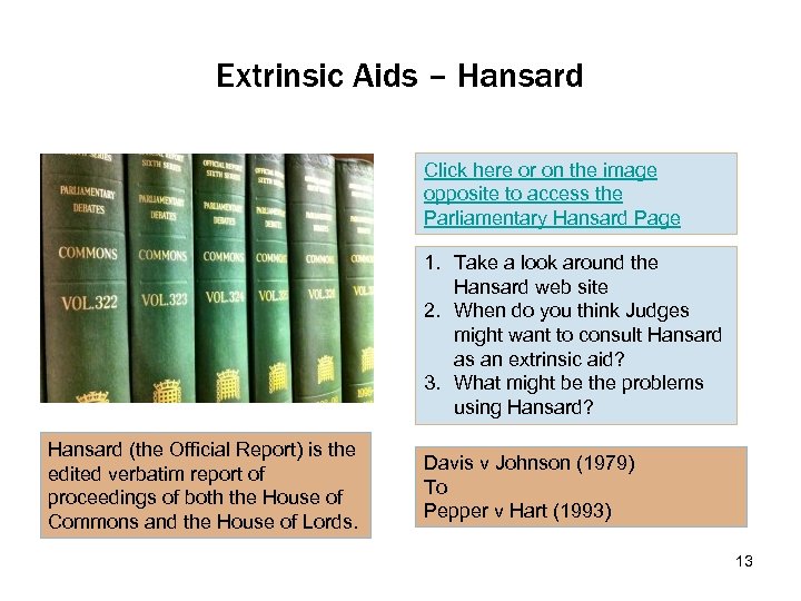 Extrinsic Aids – Hansard Click here or on the image opposite to access the