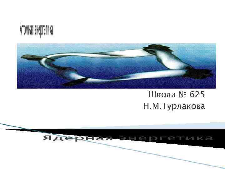 Школа № 625 Н. М. Турлакова 