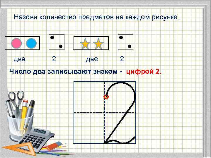 Знакомство С Цифрой 2 Презентация