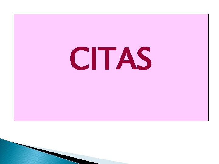 CITAS 