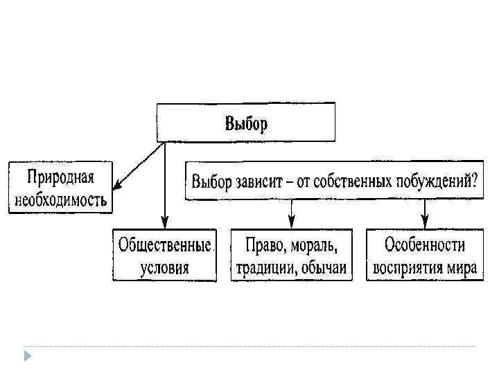 План свобода и необходимость в человеческой деятельности