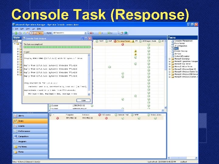 Console Task (Response) 