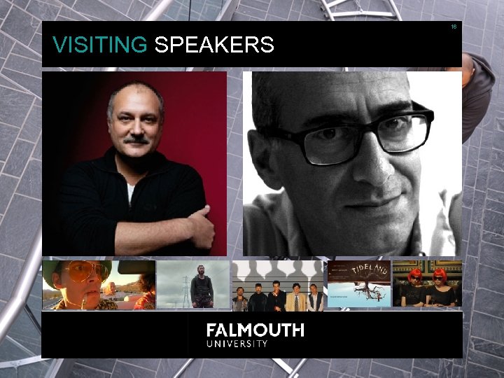 16 VISITING SPEAKERS 