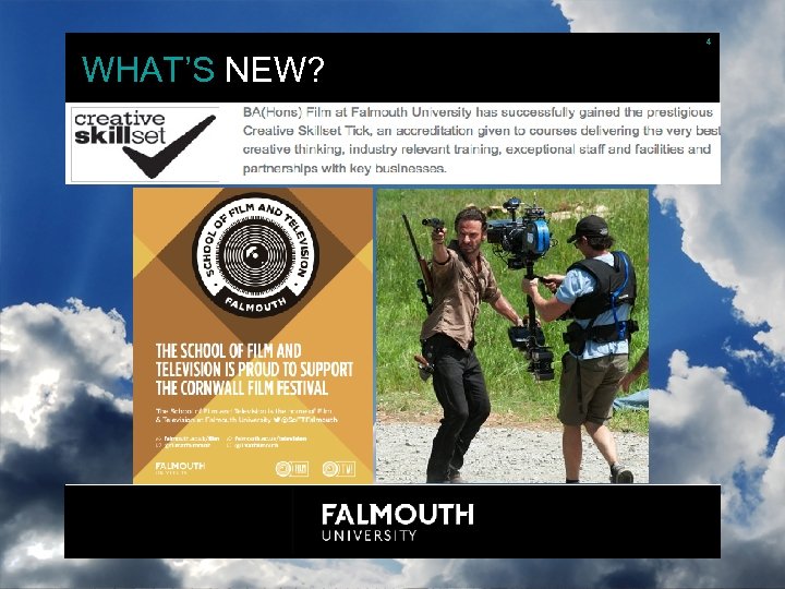 4 WHAT’S NEW? 