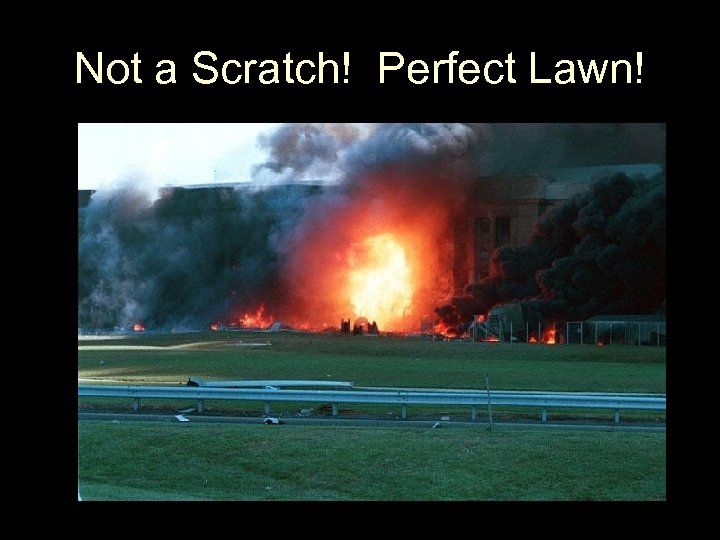 Not a Scratch! Perfect Lawn! 