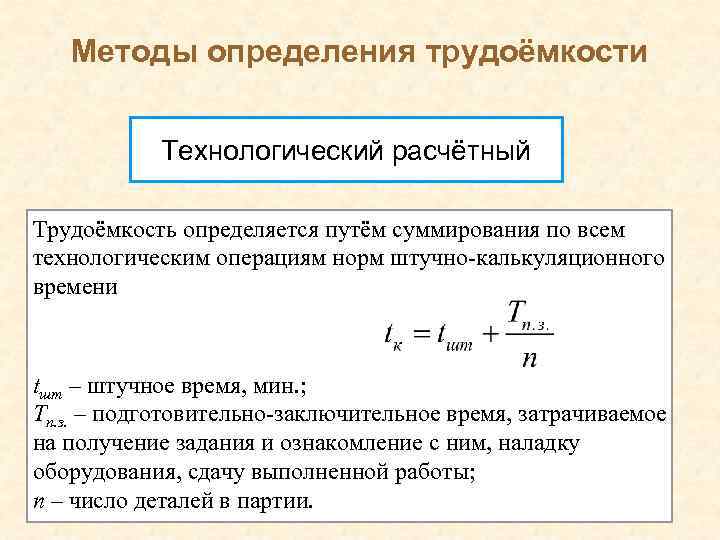 Методы оценки трудоемкости проекта