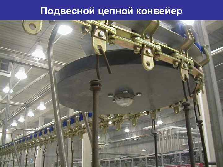 Подвесной цепной конвейер 