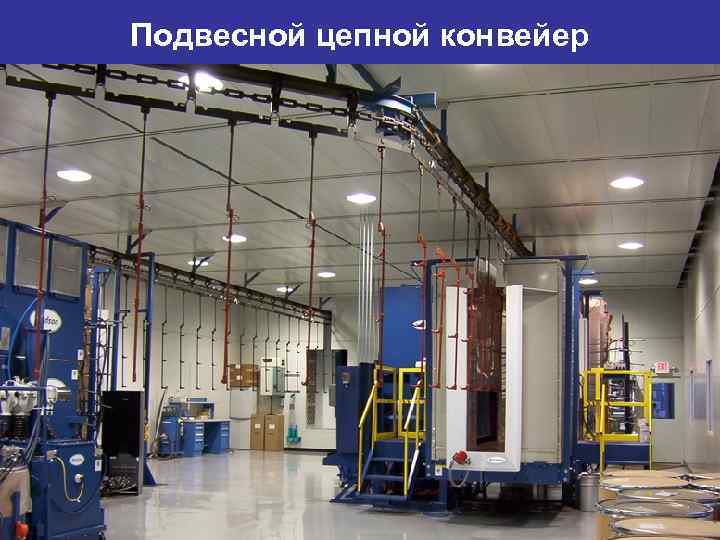 Подвесной цепной конвейер 