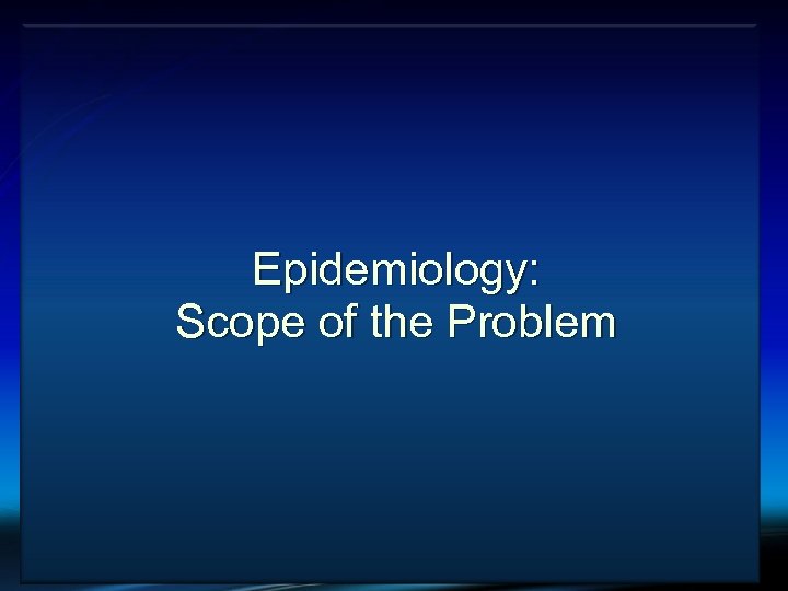 VTE and Cancer Epidemiology: Scope of the Problem 