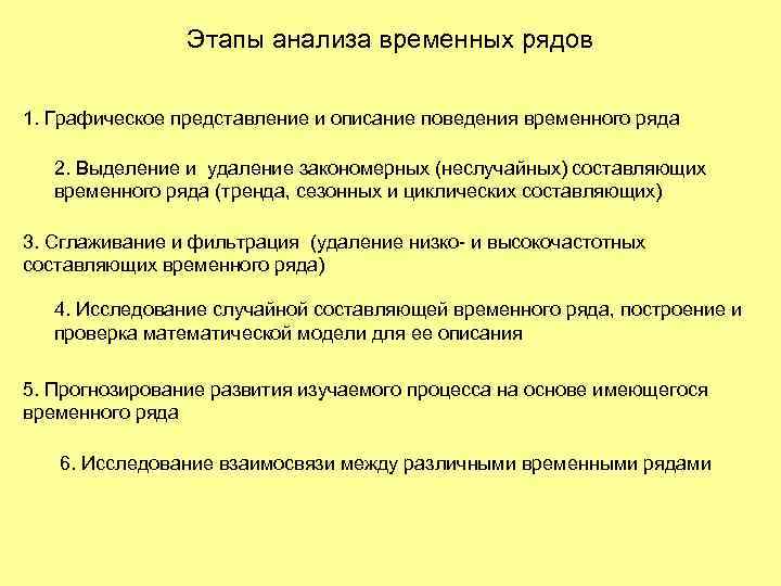 Временный анализ