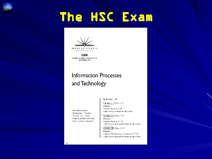 The HSC Exam 