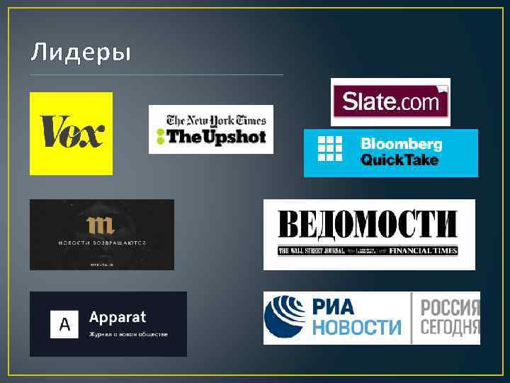 Лидеры 