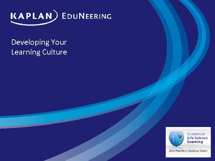 Developing Your Learning Culture 