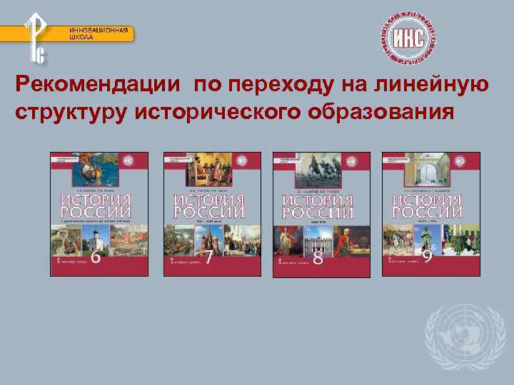 Рекомендации по переходу на линейную структуру исторического образования 