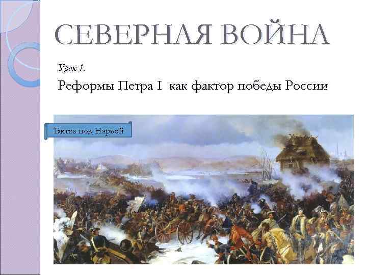 Битва под нарвой дата и результат. Реформы Петра 1 Северная война. Победа России в Северной войне. Нарва Петр 1 война. Северная война урок.