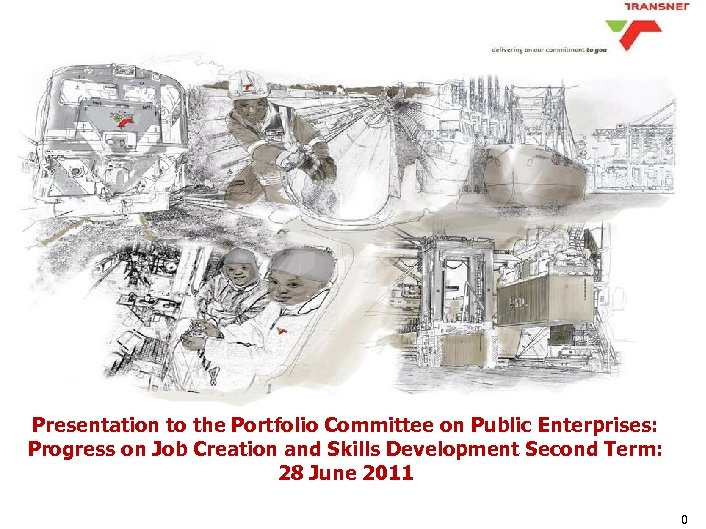 Presentation to the Portfolio Committee on Public Enterprises: Progress on Job Creation and Skills