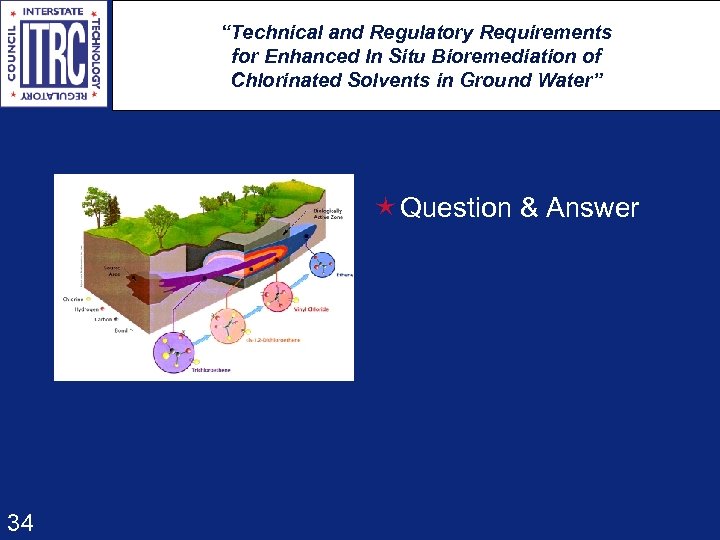 “Technical and Regulatory Requirements for Enhanced In Situ Bioremediation of Chlorinated Solvents in Ground