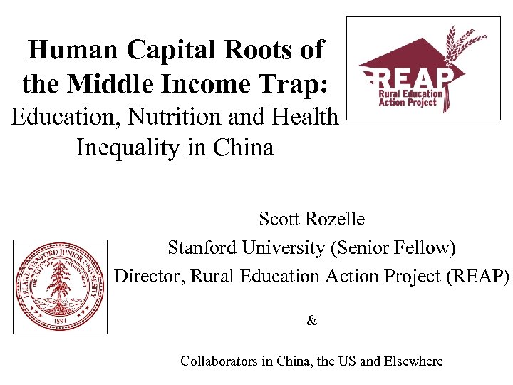 Human Capital Roots of the Middle Income Trap: Education, Nutrition and Health Inequality in