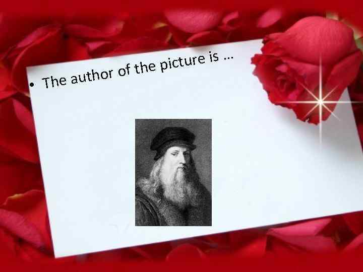 thor of • The au ure is … the pict 