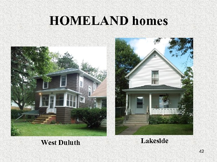 HOMELAND homes West Duluth Lakeside 42 