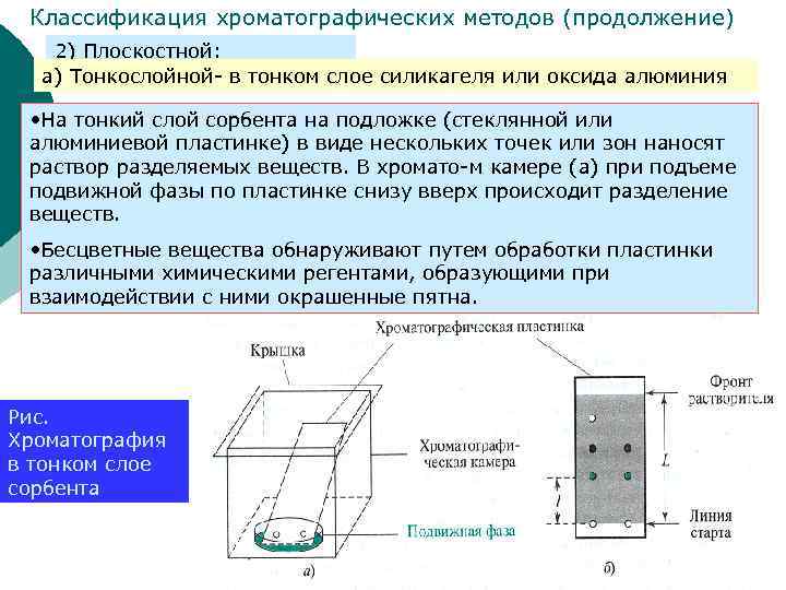 На хроматографическую пластинку образцы наносят