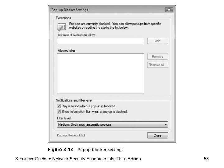 Security+ Guide to Network Security Fundamentals, Third Edition 53 