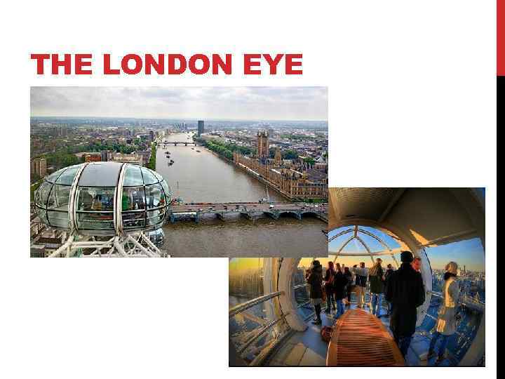 THE LONDON EYE 