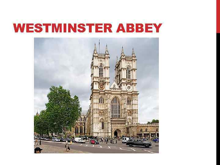 WESTMINSTER ABBEY 