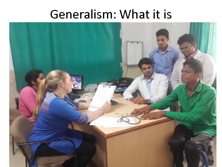 Generalism: What it is 