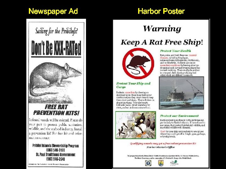 Newspaper Ad Harbor Poster 