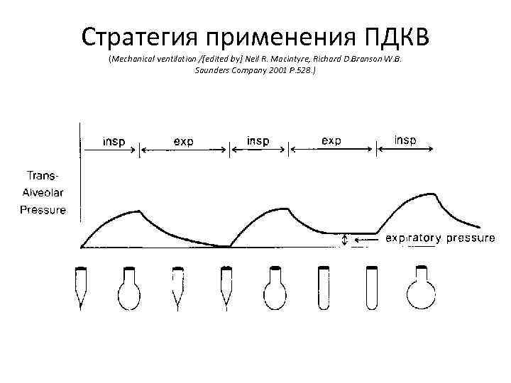 Стратегия применения ПДКВ (Mechanical ventilation /[edited by] Neil R. Macintyre, Richard D. Branson W.