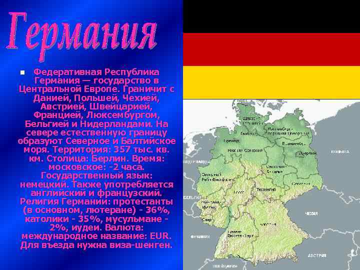 Вопросы в центре европы. Презентация по Германии. Проект про Германию. Рассказ о Германии. Визитная карточка Германии.