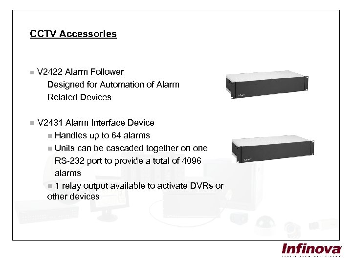 CCTV Accessories n V 2422 Alarm Follower Designed for Automation of Alarm Related Devices