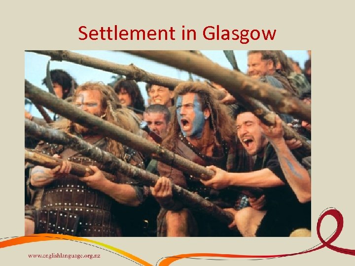 Settlement in Glasgow 
