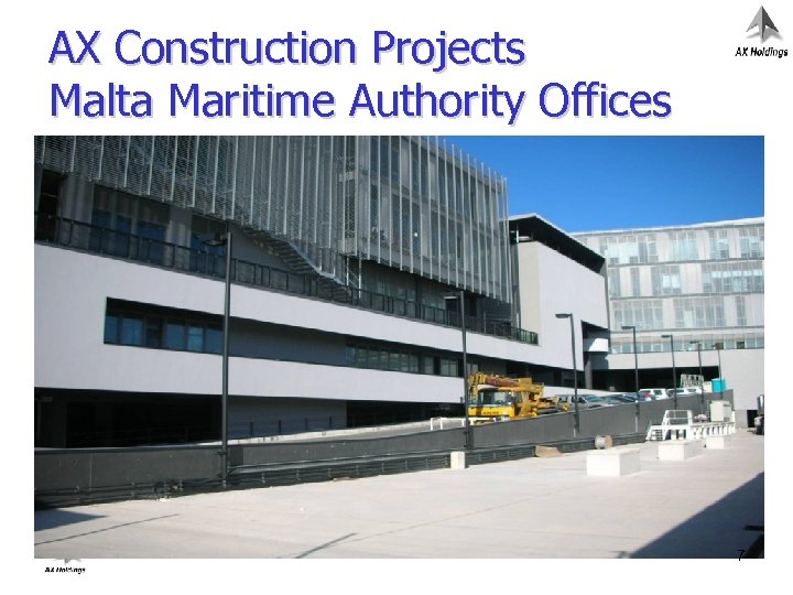AX Construction Projects Malta Maritime Authority Offices 7 